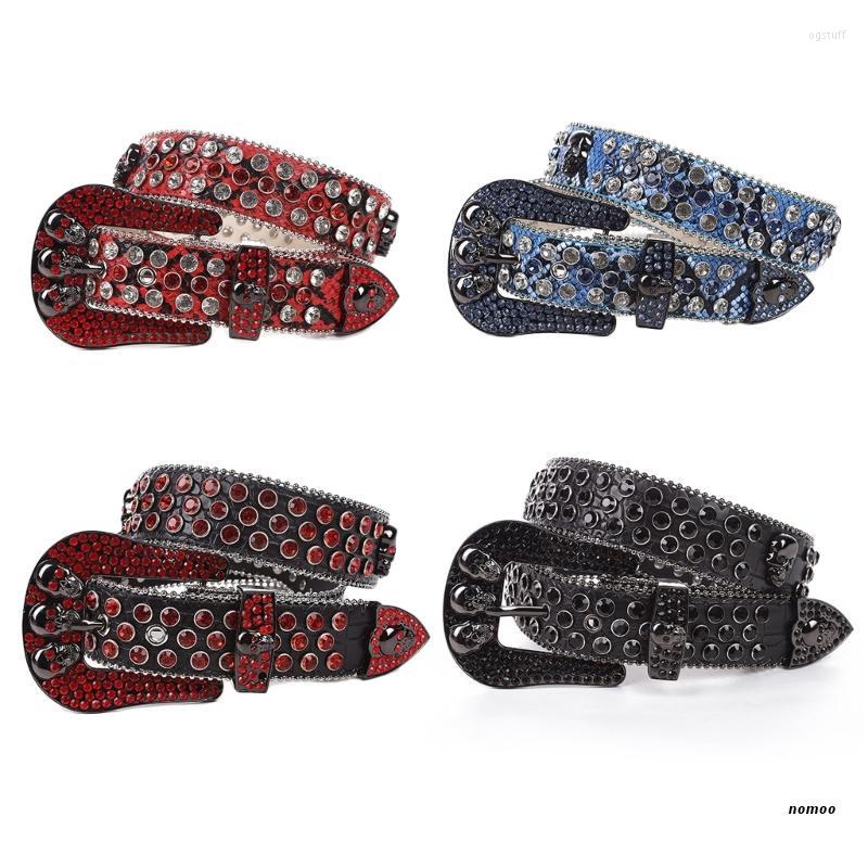 

Belts Bling Women Fashion Cowgirl Western Studded Waistband Belt Dress For Jeans, Black