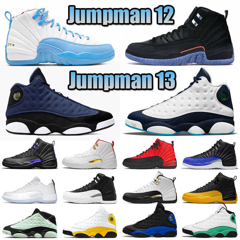 

Jumpman 12 12s Basketballs Shoes 13 Mens Retro Lucky Green Hyper Royal Outdoor Low Easter Bowl XII French Blue 13s XIII Flint Black Cat, A 40-47 university gold