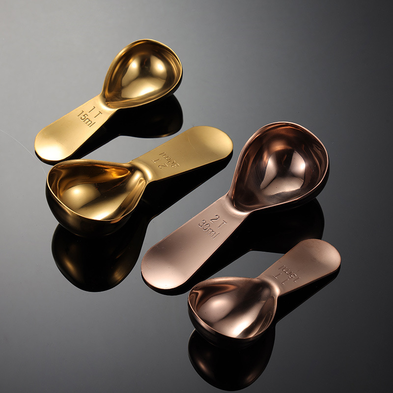 

Metal Measuring Spoon 15ML 30ML Measuring Tools Multifunction Coffee Scoop Stainless Steel Tea Tablespoon 1223614