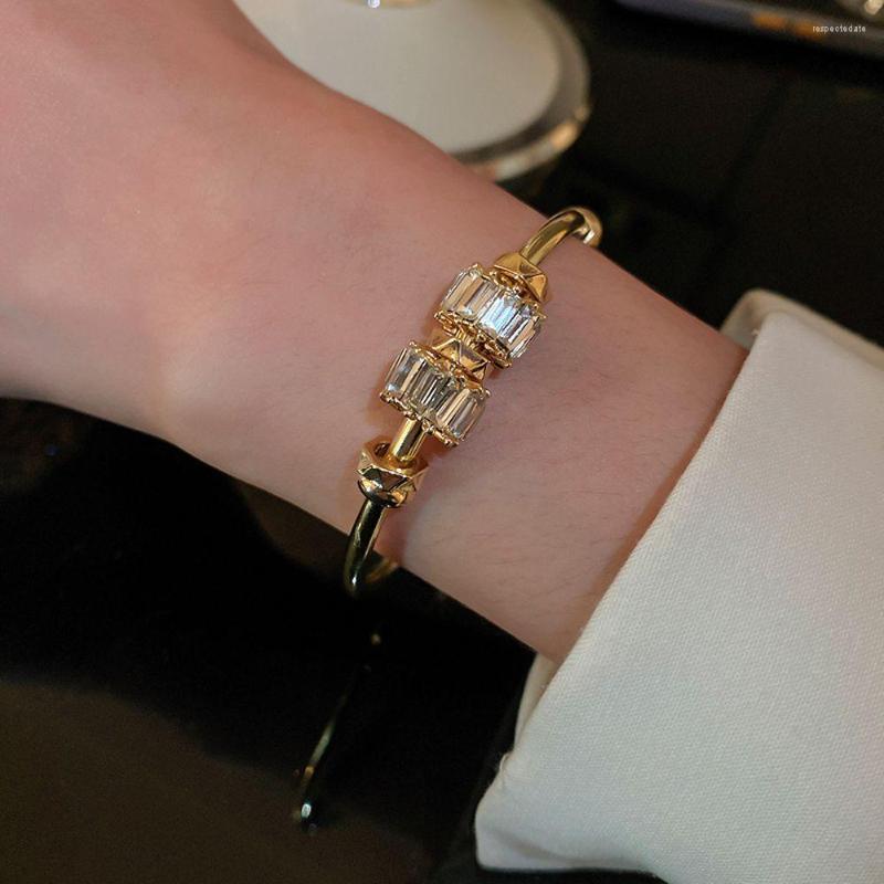 

Link Bracelets Girlfriends Adjustable Open Bangle Gothic Girls Fashion Jewelry Party Luxury Accessories For Woman