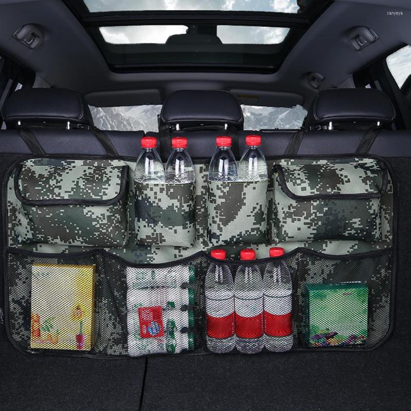 

Car Organizer Seat Back Trunk Waterproof Portable Large Capacity Backseat Oxford Cloth Material Storage Bags For SUV