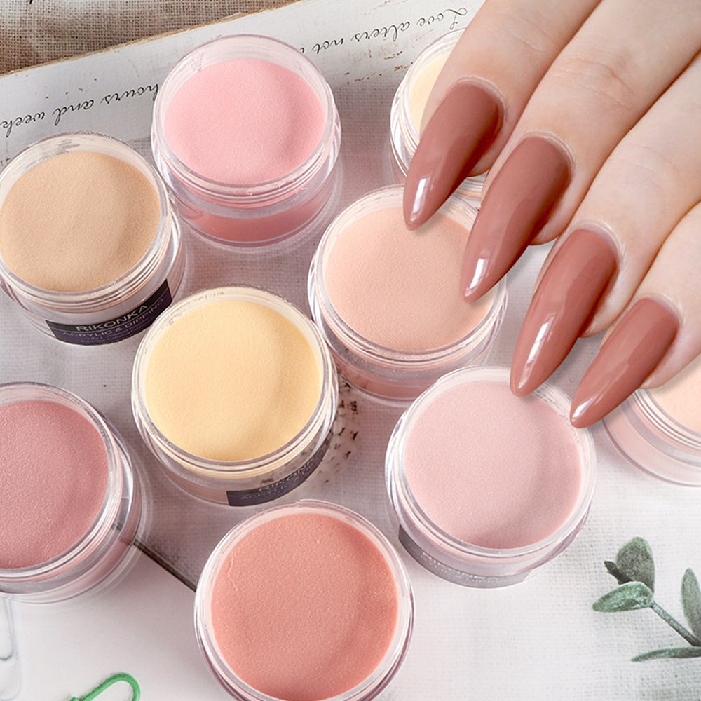 

Nail Powder Pink White Clear 39 Kinds Colors Nail Carved Acrylic Powders Crystal Polymer 3D Nails Art Design Decoration Tool 304