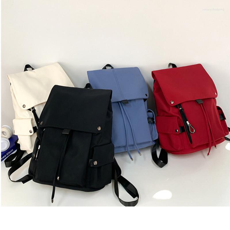 

Backpack Simple Urban Man Trend Designer Backpacks For Men Waterproof Women Laptop Bag Fashion Youth Large Capacity Travel Bags, Black