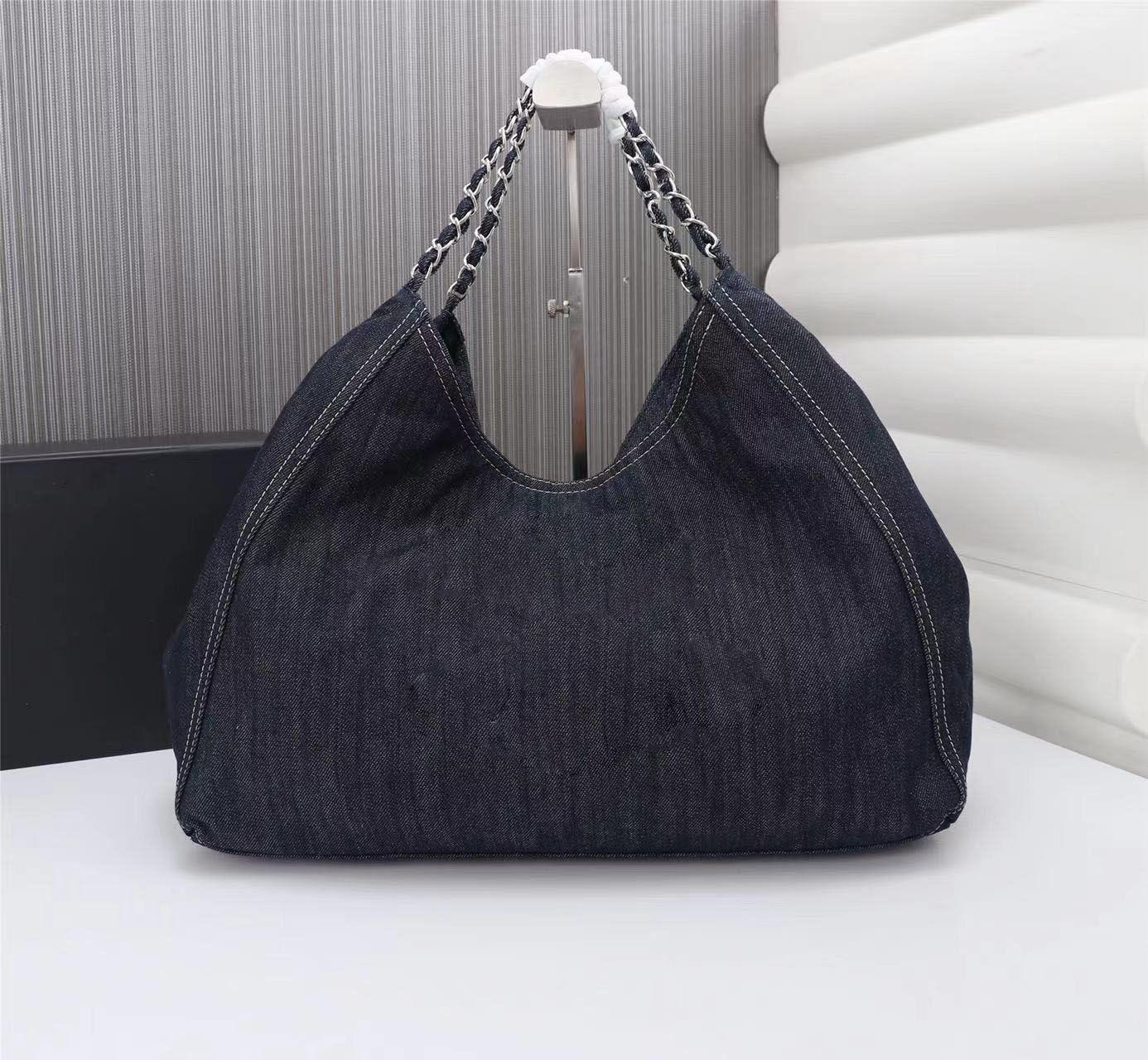 

Designer Women tote bagg handbag Shoulder Bags Leather shoulder Lady Chain Womens Purse and 2022 New Fashion, Black