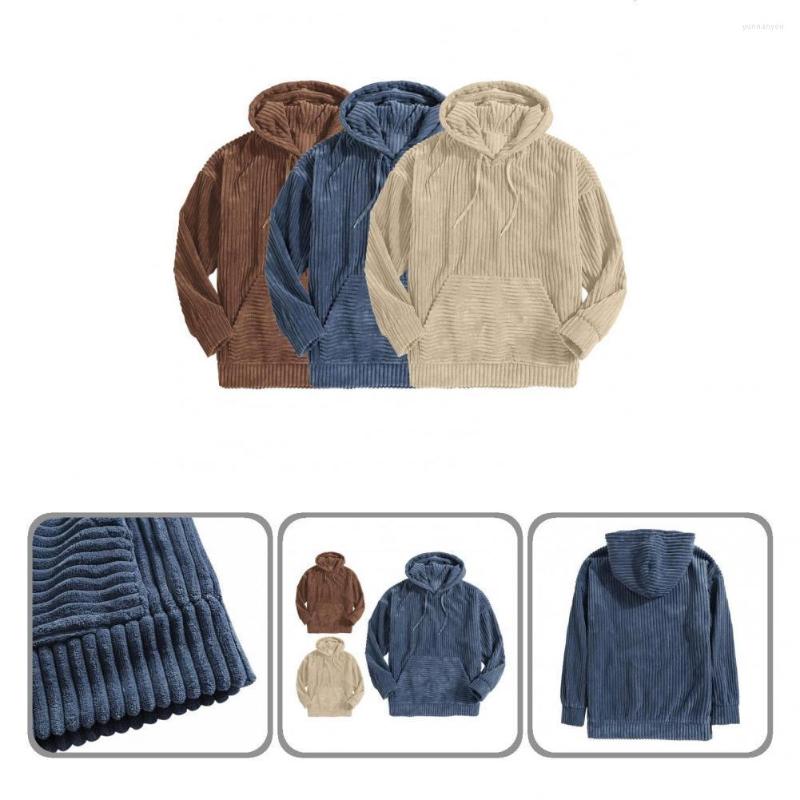 

Men's Sweaters Leisure Stylish Warm Male Hoodie All Match Spring Solid Color For Home, Blue