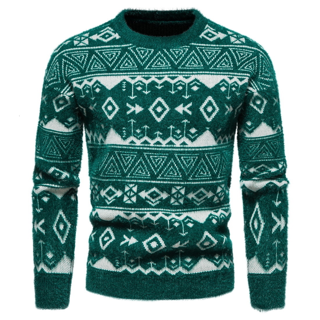 

Men's Sweaters Arrival Autumn Sweater Round Collar Winter Warm High Quality Men's Fashion Outwear Pullovers 221111, Khaki