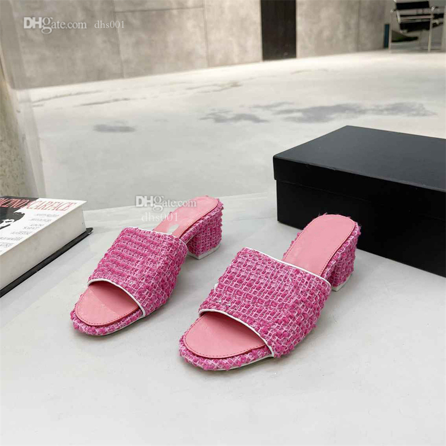 

High Quality Designer Sandals For Women Gladiator Leather Channel Classic Heel Slippers luxury Woman CCity dfhdfg