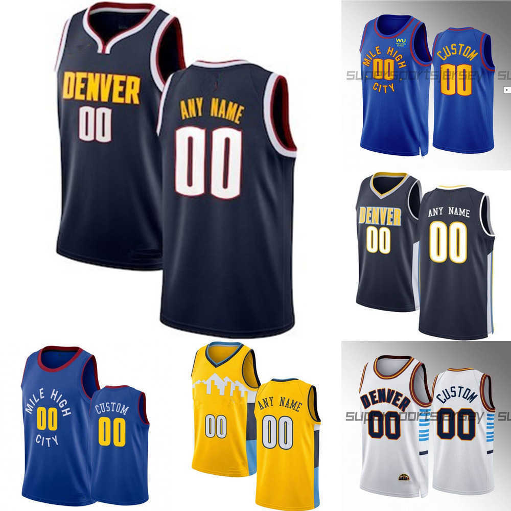 

Basketball Jersey Men Women Youth Denver''Nuggets''Custom 32 Jeff Green 9 Davon Reed 0 Christian Braun 8 Peyton Watson 31 Vlatko Cancar, Color