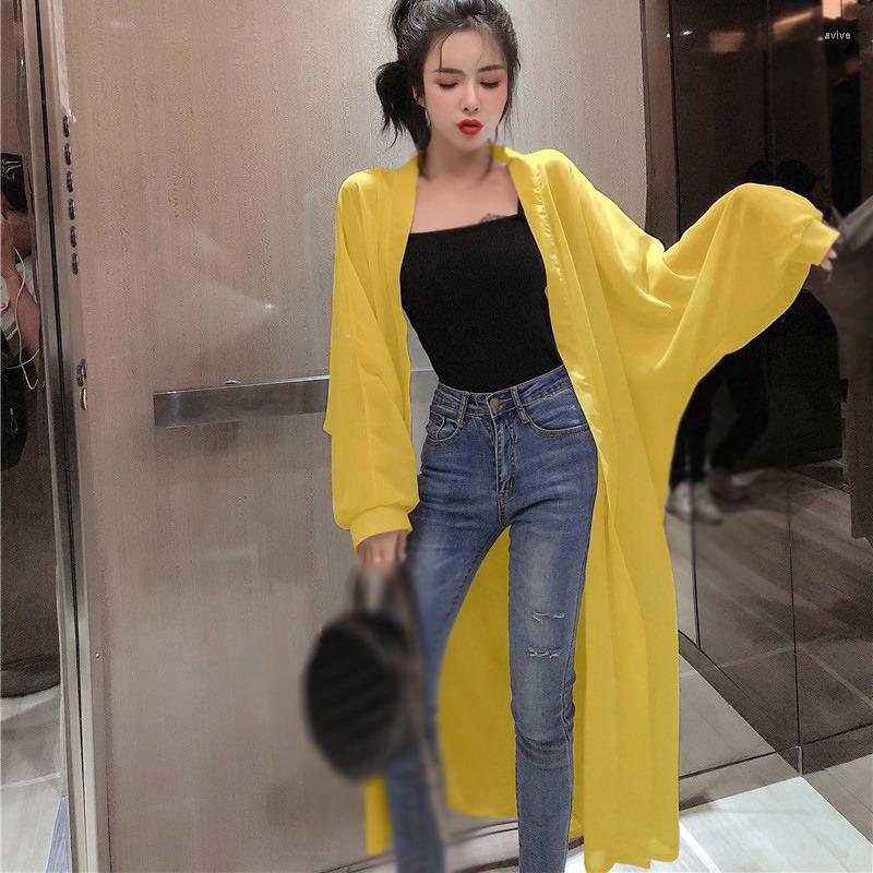 

Women's Blouses Holiday Open Front Cardigan Floral Printed Kimono Woman Casual Long Sleeve Cover Up, Green