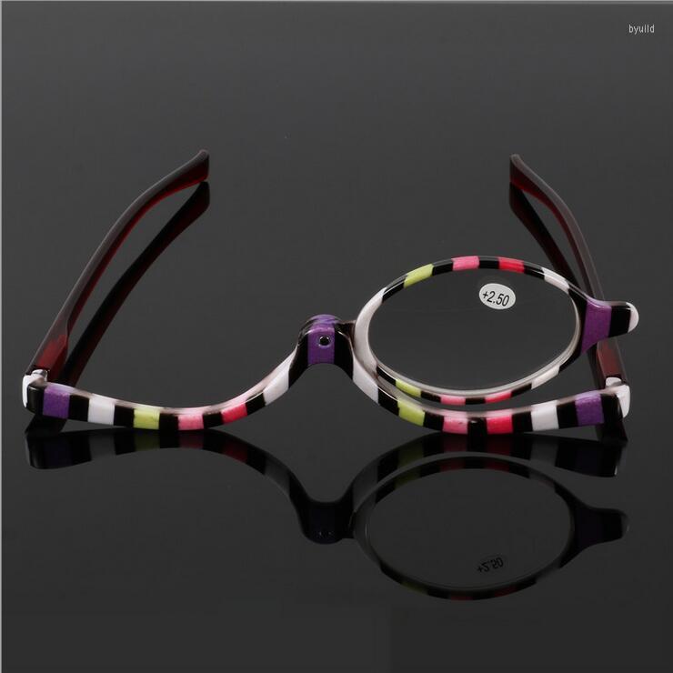 

Sunglasses Readers Magnifying Makeup Glasses Eye Make Up Spectacles Flip Down Lens Folding Cosmetic Womens Reading