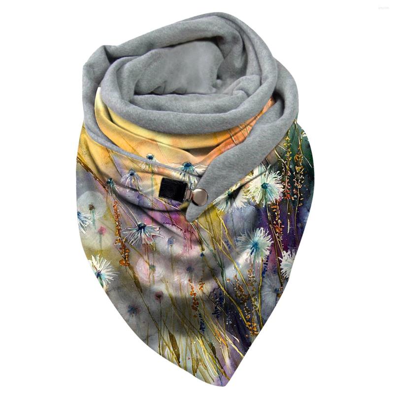 

Scarves Flower Printing Scarf Fashion Multi-purpose Shawl Comfortable Bufanda Para Mujer Drop Warm Winter Ladias Shawls