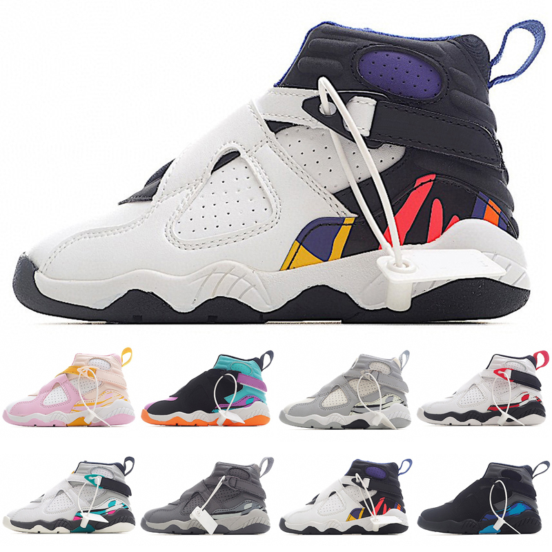 

2023 Paprika Taxi Jumpman 8 kids Basketball Shoes 8s Rui Hachimura Samurai Take Flight Aqua Black Chrome Cool Grey Three Peat Doernbecher Trainers Sneakers Size 22-35, As photo 5