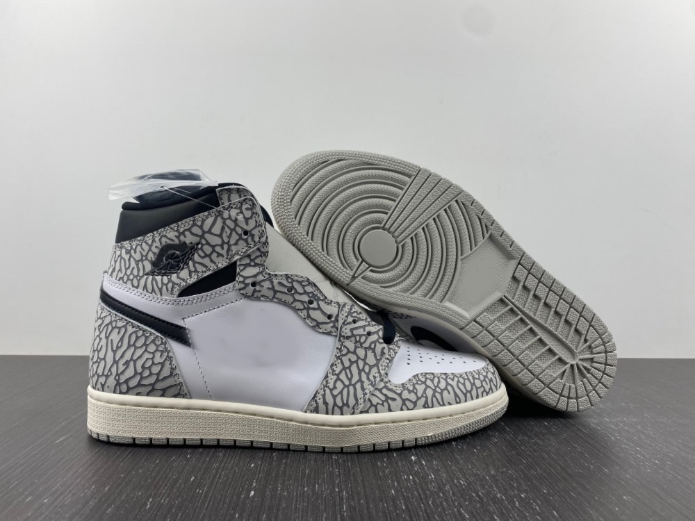 

2023 High OG Mens 1s Basketball Shoes 1 White Cement Men Sports Trainers Sneakers Outdoor Walking, #1