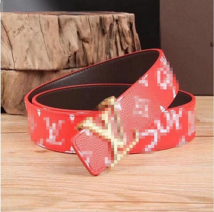 

2022 8 color Luxury Designer Belts Men Women Belts of Mens and Women Belt with Fashion Big Buckle Real Leather Top High QualityA IYG LOU QjE, No box