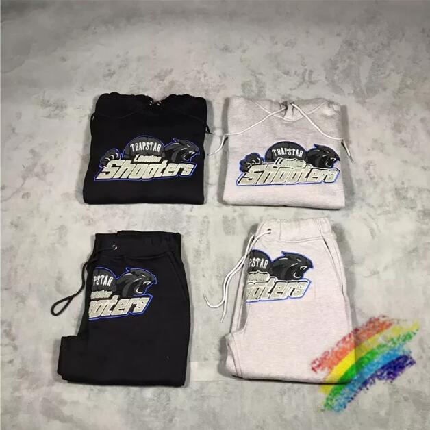 

2023fw Blue Embroidered Hoodie Men Women Hooded Pullover Sweatshirts