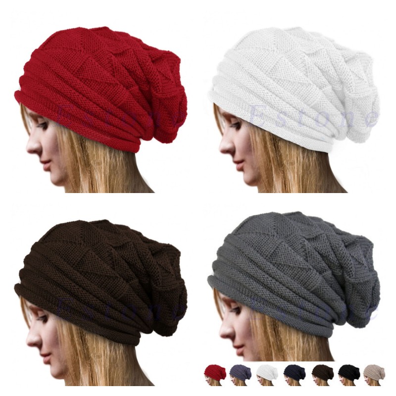 

2022 New Winter Hat Women Wool Knitted Hats Warm Soft Trendy Hat Elegant All-match Beanie Simple Korean Style bonnet Caps, Customize