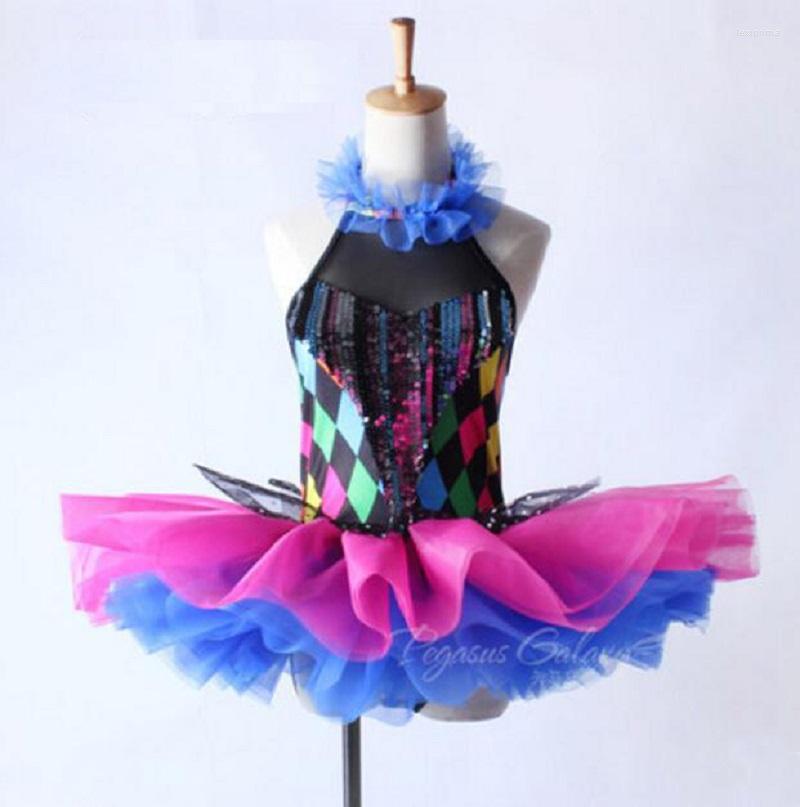 

Stage Wear Professional Ballet Tutu Adult Dance Dress Clothes For Girls Danse Classique Ballerine Costume, As the picture