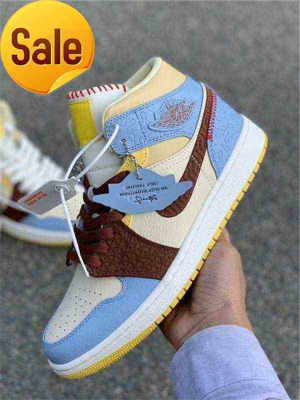 

LOW 1 Mid SE Fearless Maison Shoes Chateau Rouge Retro PALE VANILLA CINNAMON Blue Yellow Men Outdoor sneakers