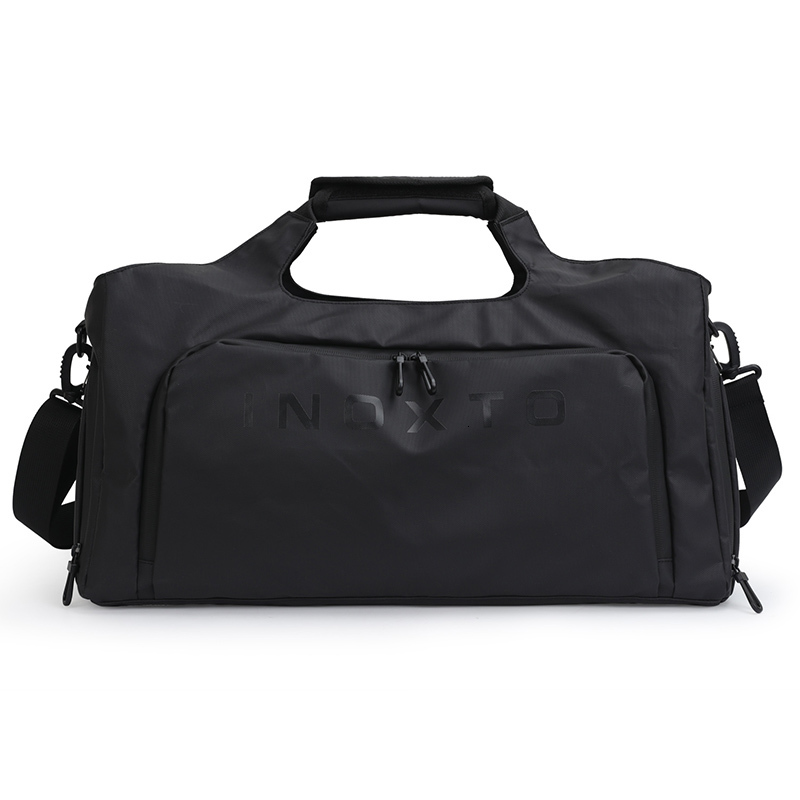 

Duffel Bags Large Multifunction Travel Training Sports Bag Outdoor Men Fitness Gym Bags Durable Handbag Waterproof Sporting Tote For Male 221114, Black