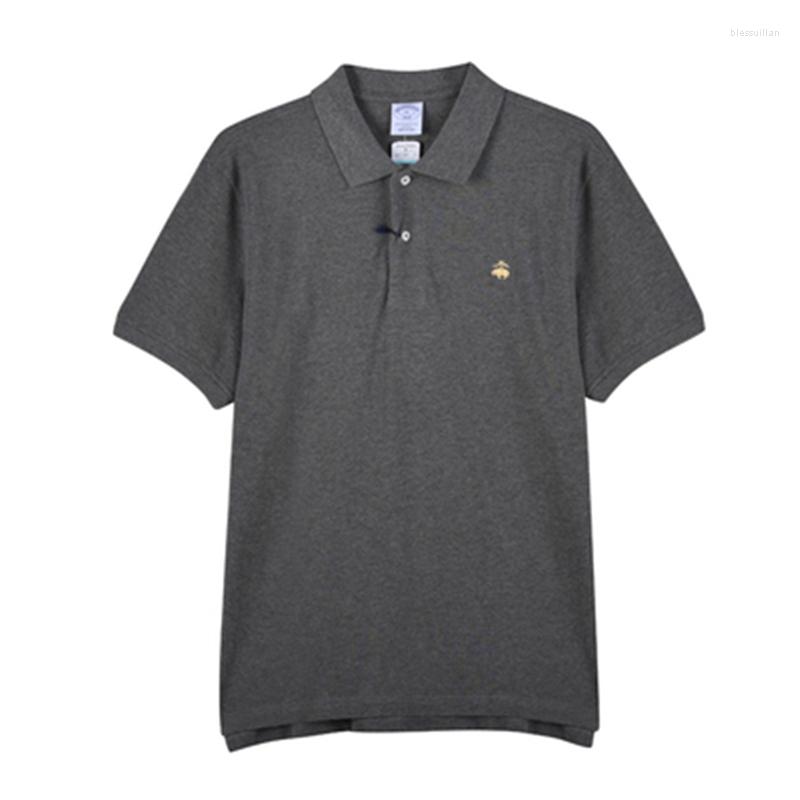 

Men's Polos Short Sleeve Polo Fashion High Quality Cotton Summer Tops, 4-black