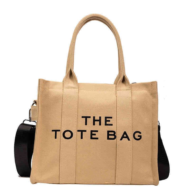 

Designers Shoulder Bags Woman Handbags Marcs jacobss Luxuries designers women the tote bag onthego Purses mar Street canvas lady, Navy blue-with logo