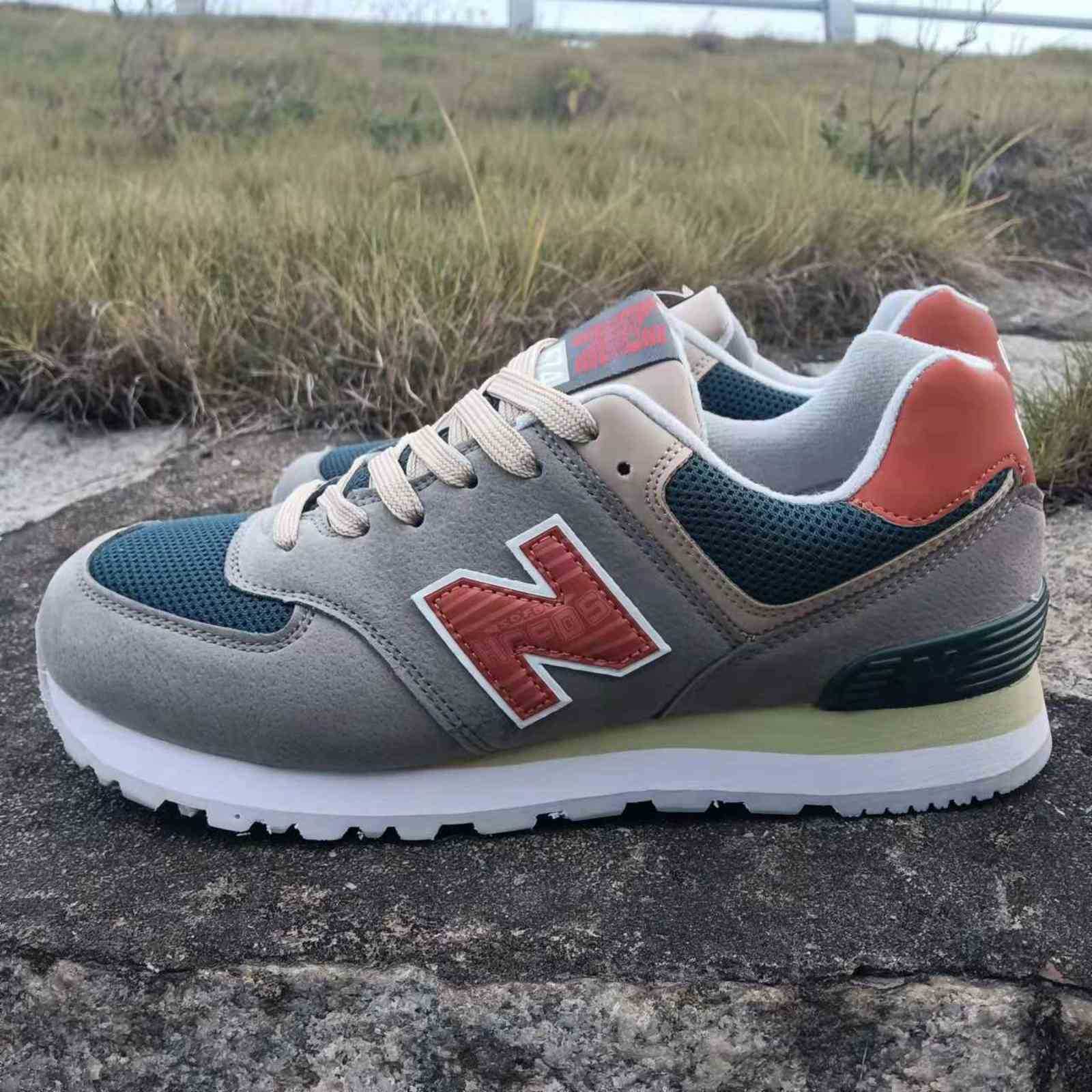 

2021 Spring New Arrival Men's Casual Shoes Wear-resistant Non-slip Man Sneakers Outdoor Breathable Shoes Fashionable Light Shoes H1115, Cherry blossom green