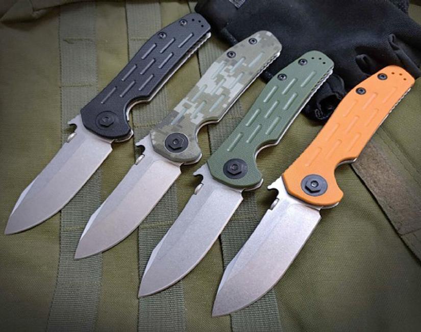 

ZT 0630 Ball Bearing Folding Knife D2 Drop Point Stone Wash Blade G10 Stainless Steel Sheet Handle EDC Knives2830785