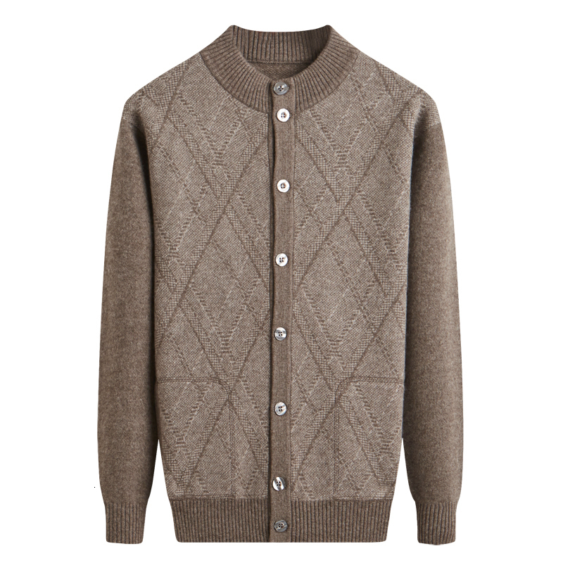 

Men' Sweaters Arrival Fashion Super Large High Quality 100 Cashmere Men' Cardigan Thickened Sweater Large Size SM L XL 2XL3XL4XL 5XL 6XL 221114, 9177 gray