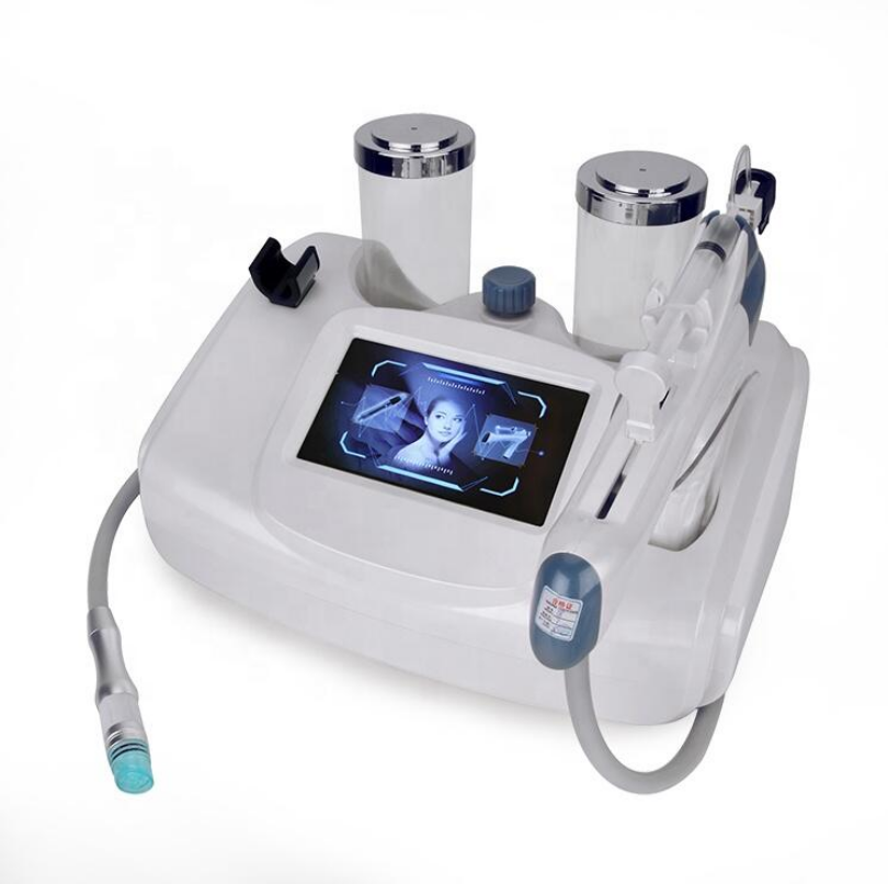 

No-Needle Mesotherapy Device Vertical Cold Hammer Golden Microneedle Micro-Needle Rf Fractional Rf Machine