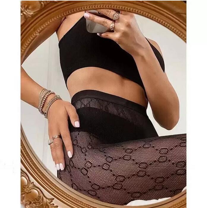 Sexy Transparent Girls Leggings Textile Designer Socks Women Letter Stockings Fashion Luxury Summer Breathable Leg Tights Sexy Lace Stocking-image-819115738