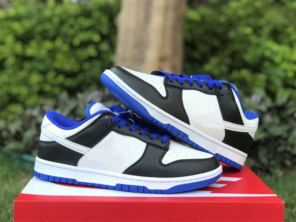 

Motorcycle Boots 2022 Authentic New SB Low White Black FD9064-110 Casual Shoes Women Men SB White Black-Blue Running Outdoor Sneakers