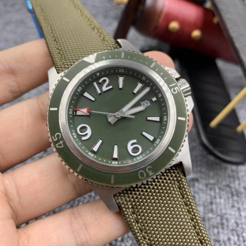 

Men's new era automatic watch 46MM rubber classic strap wrist wristwatch u1 designer fashionable exquisite sapphire waterproof watches, Sapphire glass