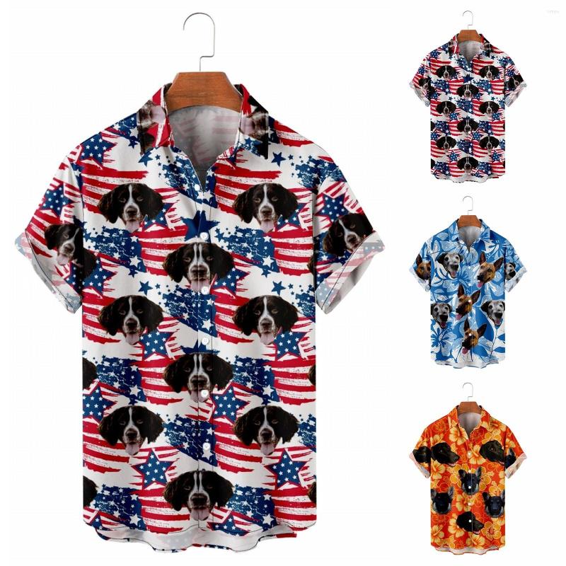 

Men's Casual Shirts Linen Clothes Men Turn Button Mens Long Sleeve Layering Shirt Printed Hawaiian Sport T Mock Neck Tee, Red