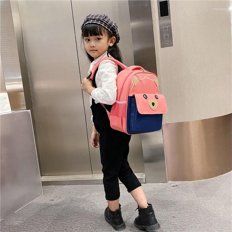 

School Bags Kindergarten Schoolbag Light And Cute For Primary Boys Girls, 31x26x12cm