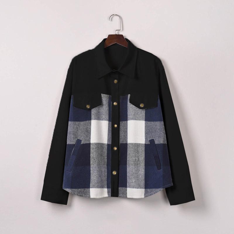 

Women' Jackets Women' Overcoat Classic Button Down Printed Winter Jean Jacket Outwear With Pockets Coat Womens Zip Fleece, Blue