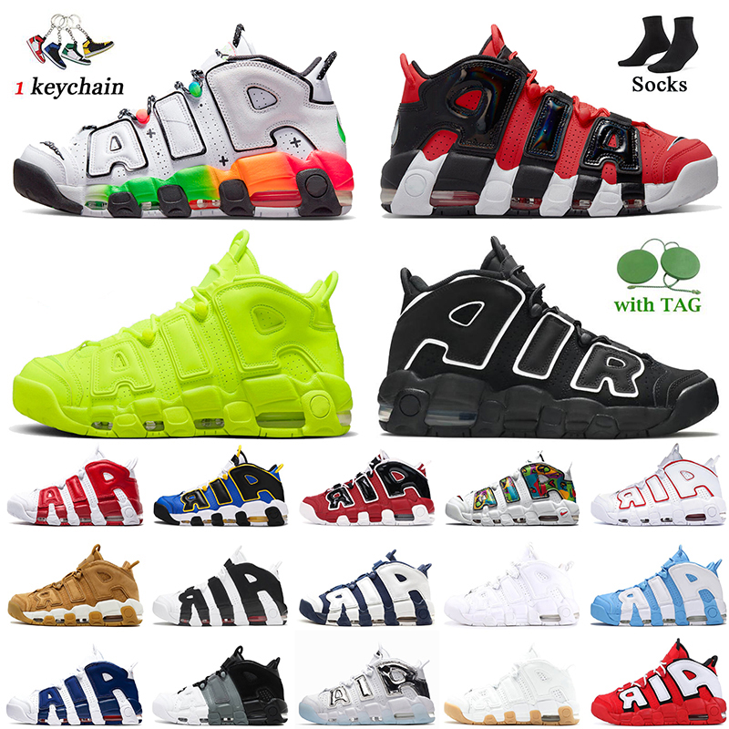 

Shoes More Uptempos scotties pippen Got Next Ghost Green Volt Peace Love Classic Black White Bulls Hoops Pack Multi-Color Light Designer Sneakers 13, Obsidian 36-45