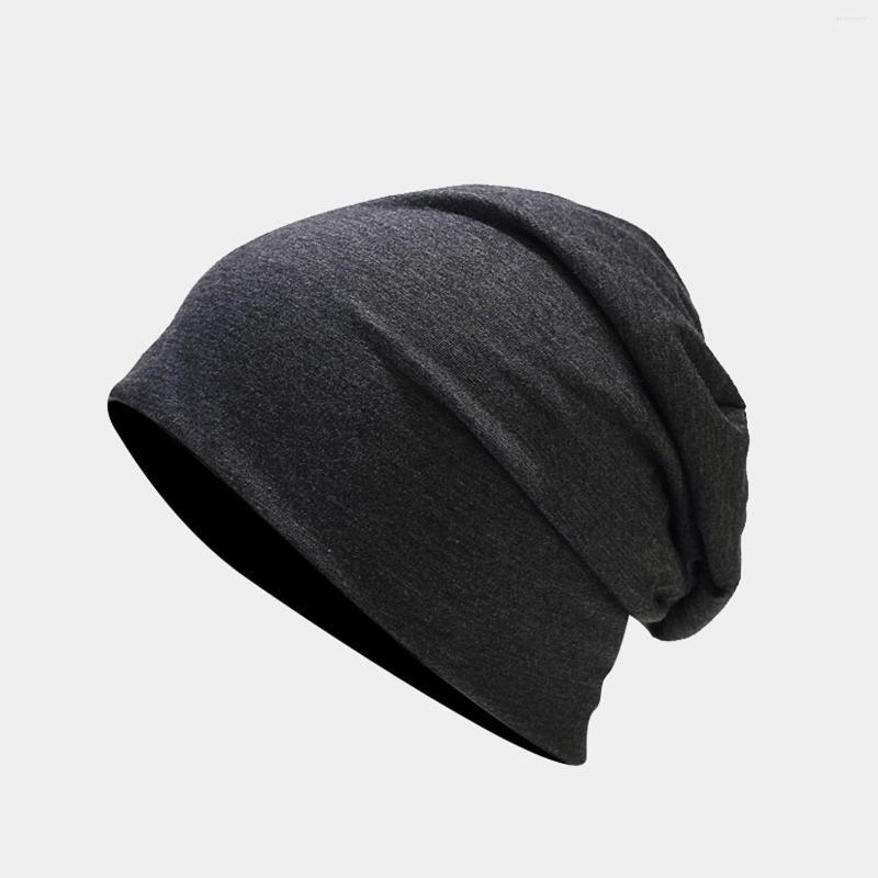 

Berets L Ladies Solid Color Simple Pile Hat Autumn Fashion Casual Pullover Couple Ear Protection, Grey