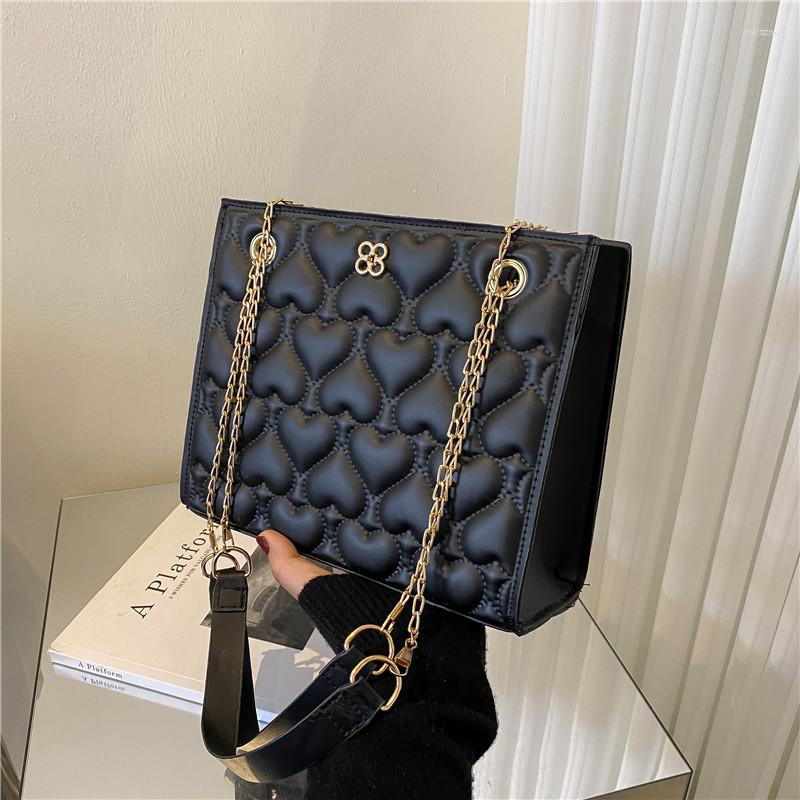 

Evening Bags Retro Women's Fashion Casual Chain Bag Shoulder Messenger Tote, Brown