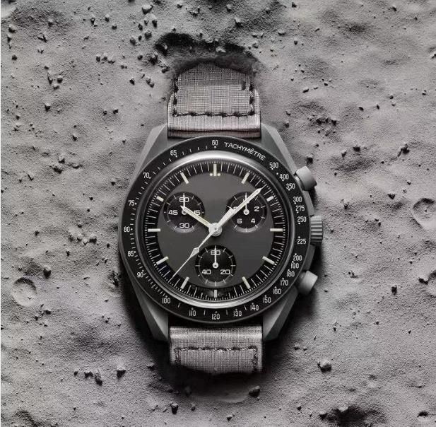 

Planet watch Men and women's space time quartz watches woman's Wristwatches 6-pin full function, Multi-color