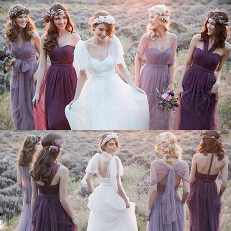 

Ethnic Clothing A Multi Wear Evening Dress Bridesmaid Party Annual Long Straps Hanging Neck