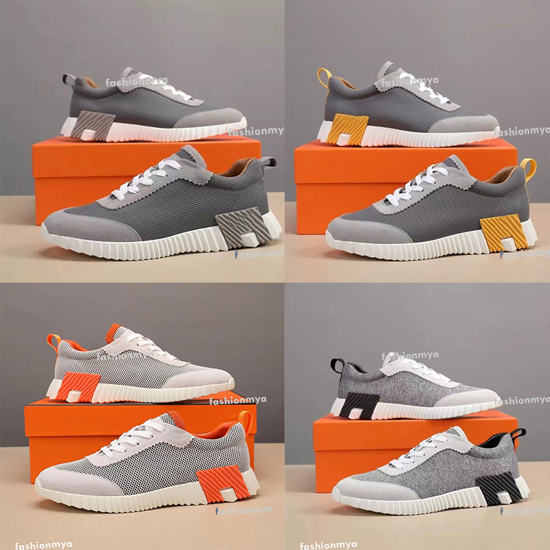 

Designer Shoes Bouncing Bounce Sneaker Antiskid Light Flat Platform Casual Athletic Shoe Canvas Suede Design Runner Sneaker