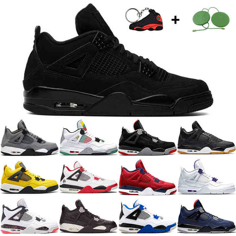 

4 Men Basketball Shoes 4s oreo Pure Money Comfortable Grey Royalty University Red desert moss Sail Bred Neon Mens Trainers Sneakers us 7-13 Cheap, Pale
