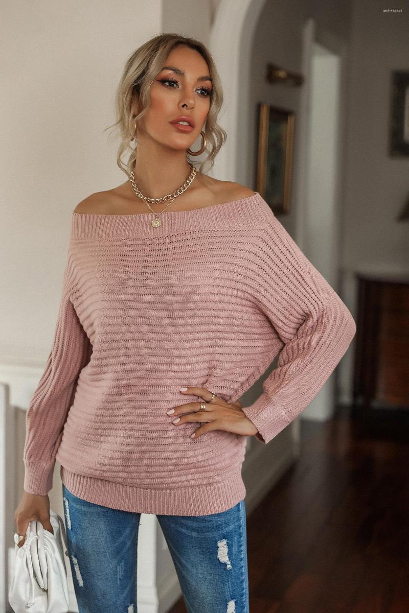 

Women' Knits Women' Temperament Loose Casual Sweater, Pink