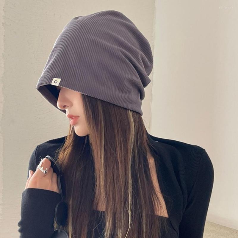 

Berets Practical Winter Hat Simple Polyester Lady Warm Stretchy Ladies, Grey