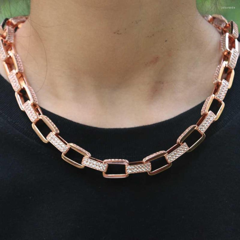 

Pendant Necklaces Hip Hop Men's 18K Gold Mini Cuba Link