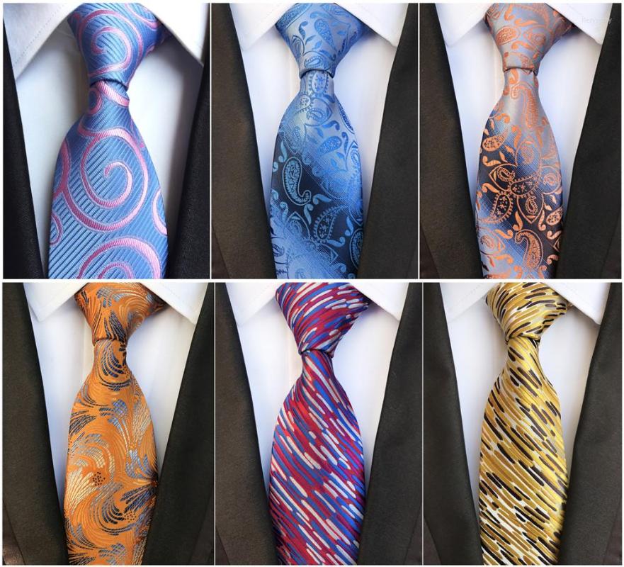 

Bow Ties 2022 Fashion Explosion Business Men's Dress High Quality Polyester Decorative Tie 8cm Striped Flowers Simple Personality