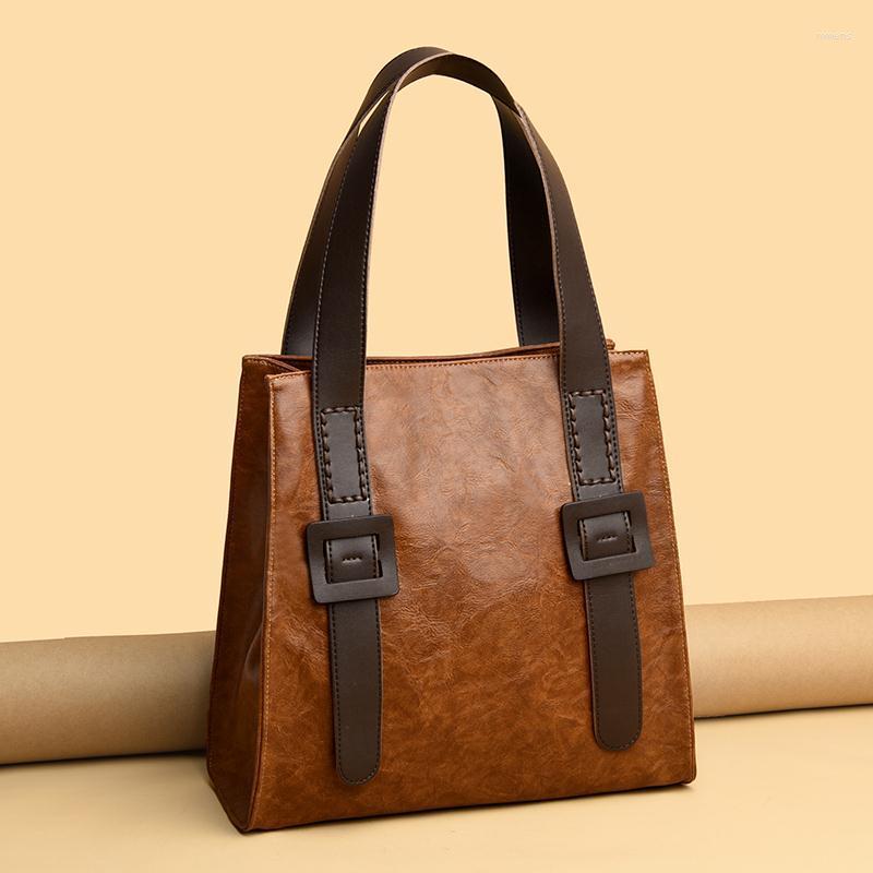 

Evening Bags Designer Handbags High Quality Leather Tote Shoulder Vintage Underarm Bag, Green