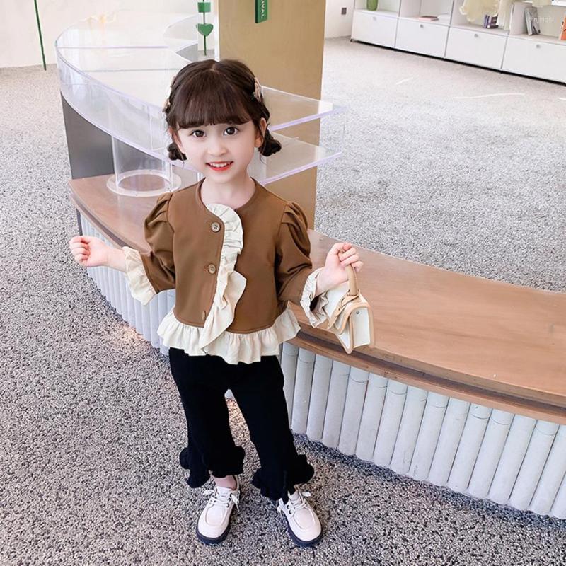 

Clothing Sets Girls Jacket Pants Costume For Toddler Outfit Casual Style Kids, Y4j10013