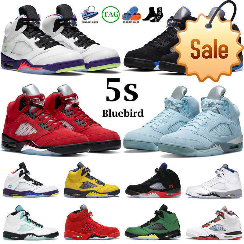 

OG 5s basketball shoes 5 Bluebird Moonlight Racer Blue Raging Red Stealth 2.0 Alternate Grape What The Metallic White trainers sports sneakers