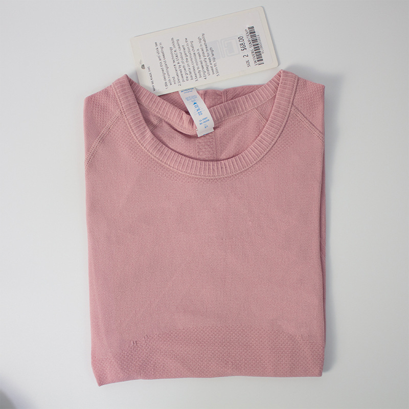 

Lulus Yoga womens sports t shirts wear swiftlys tech 1.0 2.0 ladies short-sleeved designers t-shirts moisture wicking knit high elastic3, 10